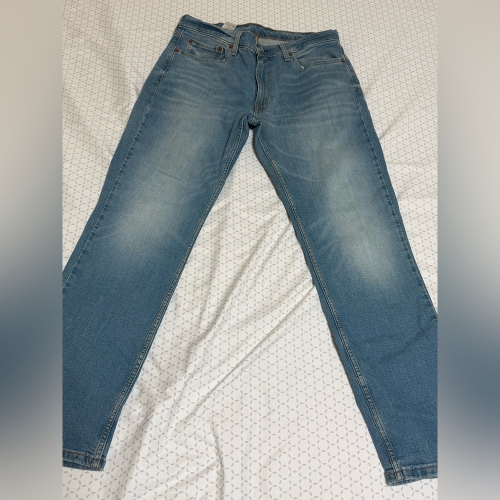 Levi's Light Blue Straight Jeans for Men